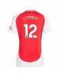 Arsenal Jurrien Timber #12 Zenski Domaci Dres 2024-25 Kratak Rukavima